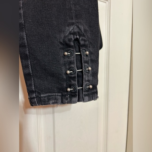 ZARA TRAFALUC punk rock jeans SIZE 4 - Picture 9 of 11